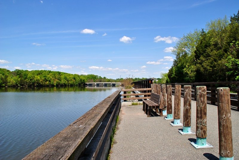 Walking trail at Green Lane
